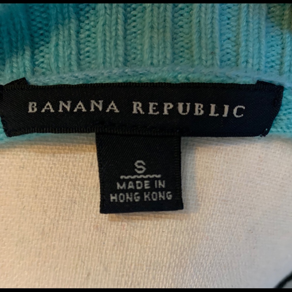 Banana Republic blue cashmere sweater - Picture 4 of 5